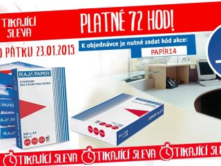 Nakupujte chytře: až -40% na kancelářský papír!