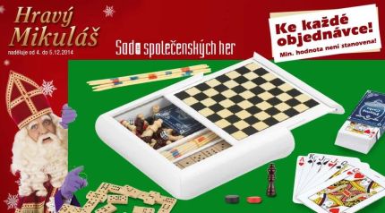Hravý Mikuláš naděluje – ke každé objednávce do 5.12.