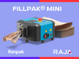RAJA představuje inovativní FillPak® Mini – nejkompaktnější stroj na papírovou výplň na trhu