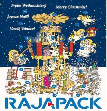 Adventní kalendář Rajapack