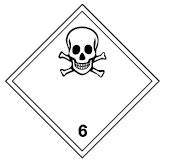 Etiketa symbol jedovaté toxické látky