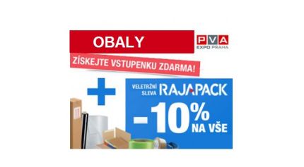 Navštivte stánek Rajapack na veletrhu OBALY 2017